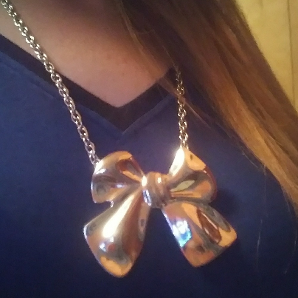 💜Vintage 90s "The Original Bow Fetish" Necklace💜